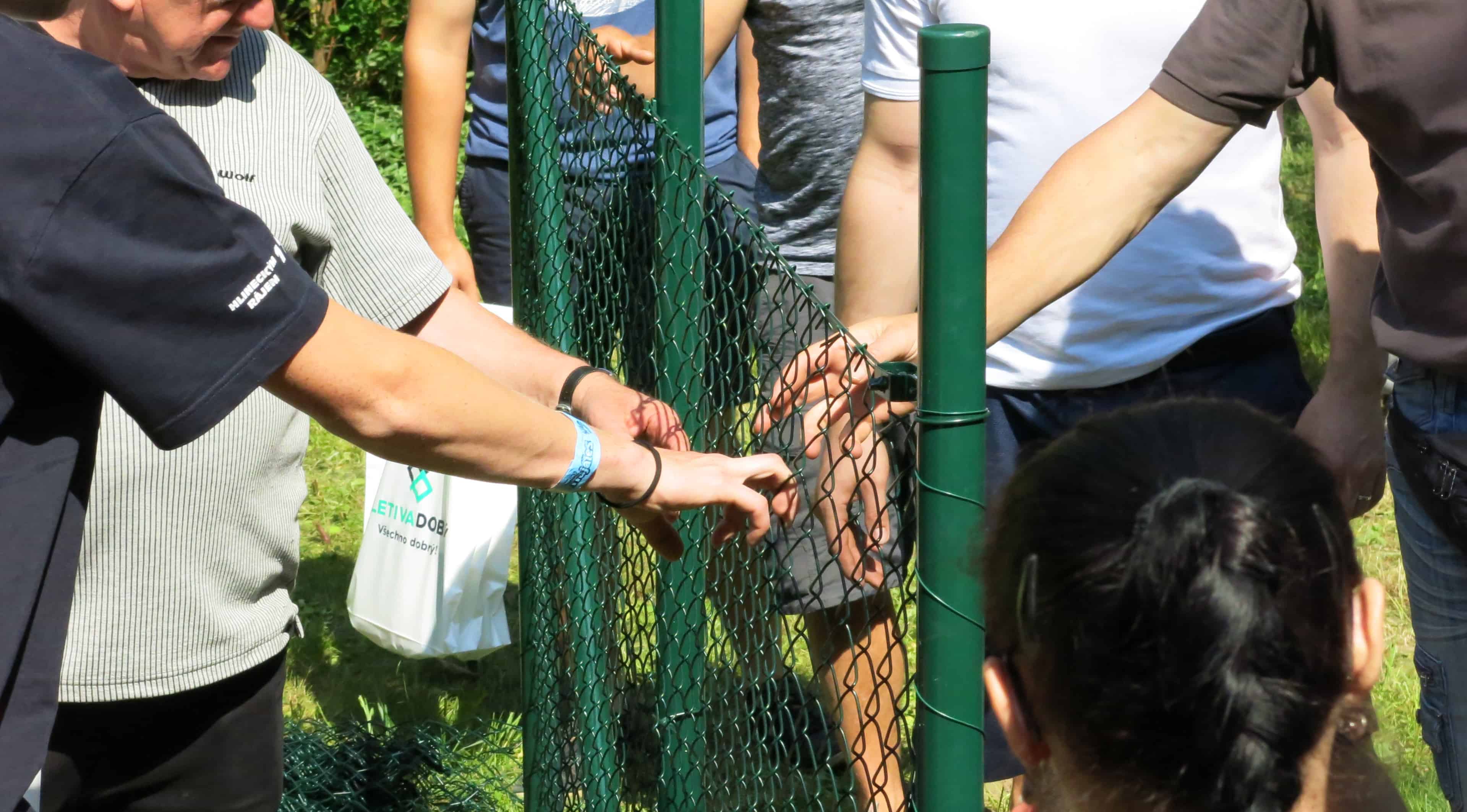 Fotografie z Ukázky stavby plotu – Pletiva Dobrý